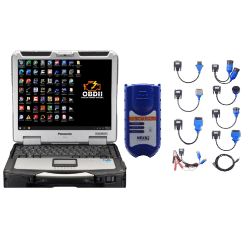 Laptop Panasonic Toughbook CF-31 240 GB + Nexiq USB Link 1 / Programas de diagnostico diésel