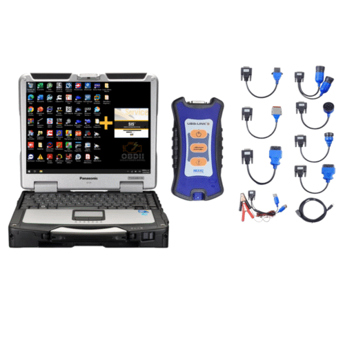 KIT de diagnostico PANASONIC CF-31 i5 16 GB RAM 1 TB SSD  + NEXIQ USB LINK 3  + programas de diagnostico diésel + SIS Caterpillar + CBT 
