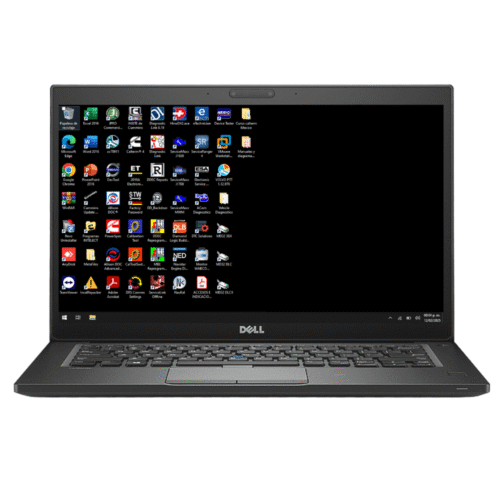 Laptop DELL 7480 Intel I7 16 GB RAM 480 GB SSD / Programas de diagnostico diésel