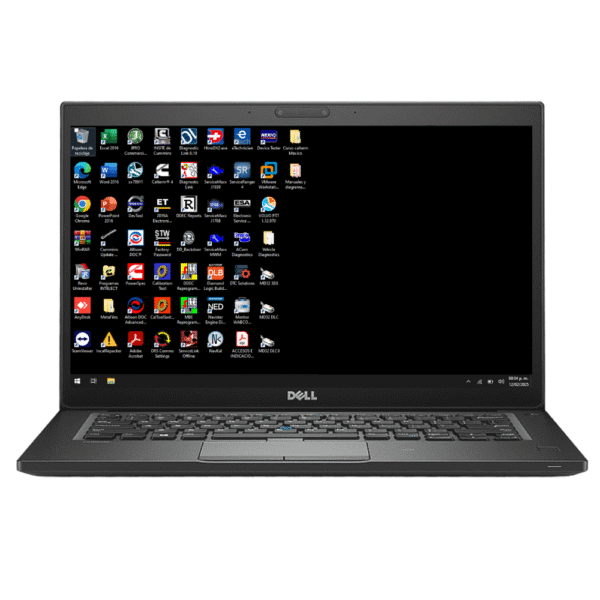Laptop DELL 7480 Intel I7 16 GB RAM 480 GB SSD / Programas de diagnostico diésel