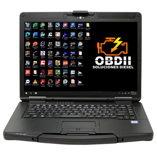 Laptop PANASONIC Toughbook CF-54 i5 16 GB RAM 480 GB SSD / Programas de diagnostico diésel