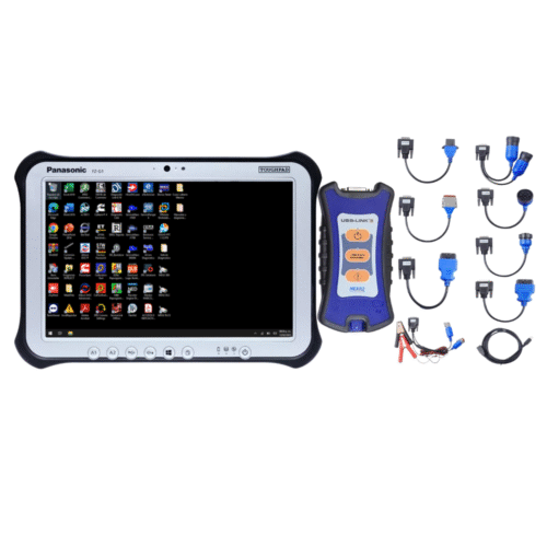 KIT de diagnostico  PANASONIC FZ-G1 i5 8 GB RAM 256 GB SSD + NEXIQ USB LINK 3  + programas de diagnostico diésel