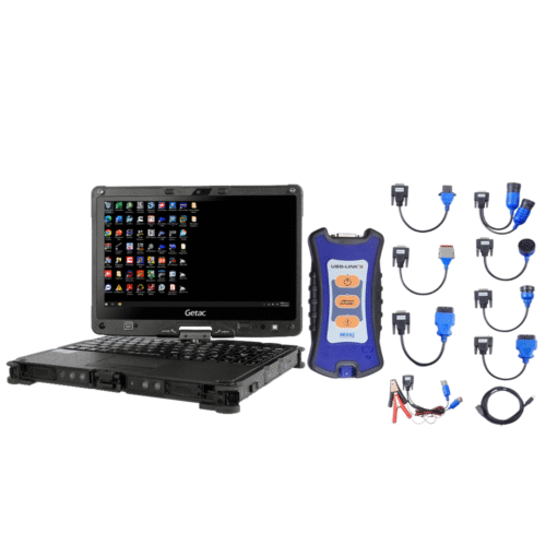 KIT de diagnostico GETAC V110 Intel I5 16 GB RAM 480 GB SSD + NEXIQ USB LINK 3  + programas de diagnostico diésel