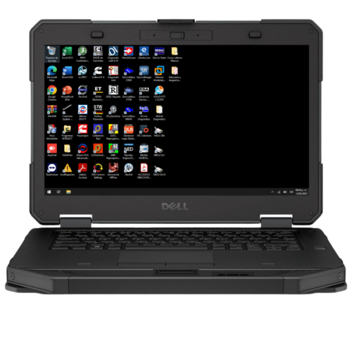 Laptop DELL 5414 Intel I5 16 GB RAM 480 GB SSD / Programas de diagnostico diésel